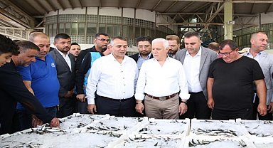 Başkan Bozbey’den balıkçılara ziyaret