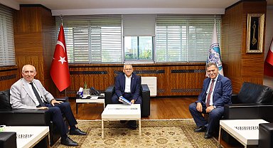 Başkan Büyükkılıç'a oda temsilcileri Alan ve Odakır'dan ziyaret