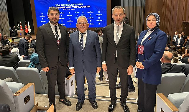 Başkan Büyükkılıç, AK Parti Genişletilmiş İl Başkanları Toplantısı’na katıldı