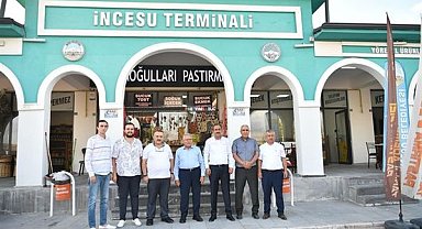 Başkan Büyükkılıç, İncesu Mini Terminali ve Yufka Üretim Tesisi’ni ziyaret etti