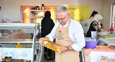 Başkan Büyükkılıç, Slow Food’un Kayseri’deki yemek pişirme etkinliğine katıldı