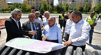 Başkan Büyükkılıç: Talas Mevlana Yağmur Suyu Rehabilitasyon Çalışmalarında sona gelindi