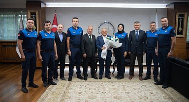 Başkan Büyükkılıç, Zabıta personelini kabul etti