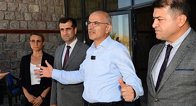 Başkan Er’den Arslantepe Höyüğü Tanıtım ve Karşılama Merkezi’nde inceleme