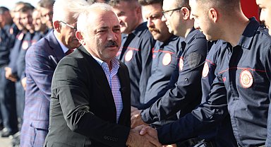 Başkan Esen İtfaiye erleri ile bir araya geldi