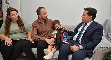 Başkan Özer’den hayırseverlere çağrı: Küçük Çınar’ın hayata tutunmasına destek olun