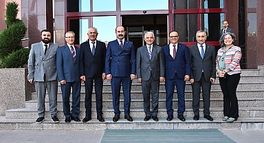 Başkan Şahin’e hayırlı olsun ziyareti