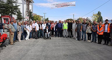 Başkan Ünlüce, yol çalışmalarını yerinde inceledi