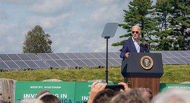Biden: Şu anda temiz enerji işleri, diğer sektörlere göre iki kat daha hızlı büyüyor