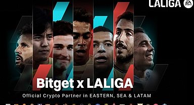Bitget, LaLiga ile milyon dolarlık ortaklık kurdu