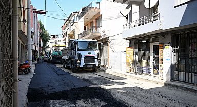 Bornova Belediyesi, Ziya Paşa Caddesi’ndeki çalışmaları tamamladı