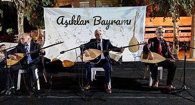 Bornova’da Aşıklar Bayramı kutlandı
