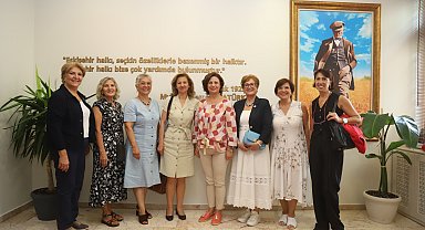 Çağdaş Yaşamı Destekleme Derneği'nden Başkan Ünlüce'ye ziyaret