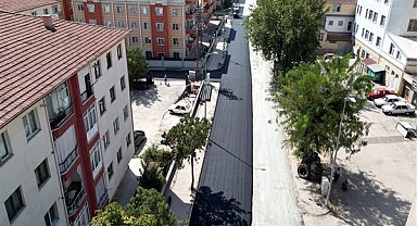 Çankırı Belediyesi bozulan yollarda çalışmalarını tamamladı