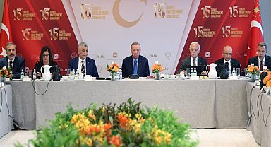 Cumhurbaşkanı Erdoğan, Amerikalı ve Türk iş insanlarıyla bir araya geldi