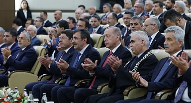 Cumhurbaşkanı Erdoğan, AYM üyeliğine seçilen Metin Kıratlı’nın yemin törenine katıldı