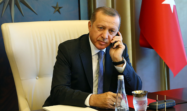 Cumhurbaşkanı Erdoğan, Azerbaycan Cumhurbaşkanı Aliyev ile telefonda görüştü