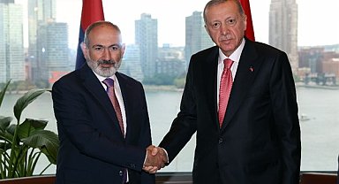 Cumhurbaşkanı Erdoğan, Ermenistan Başbakanı Paşinyan ile görüştü