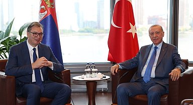 Cumhurbaşkanı Erdoğan, New York'ta görüşmelerini sürdürüyor