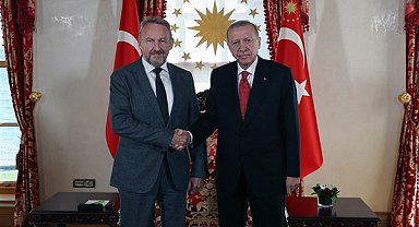 Cumhurbaşkanı Erdoğan, SDA Genel Başkanı İzetbegoviç ile bir araya geldi
