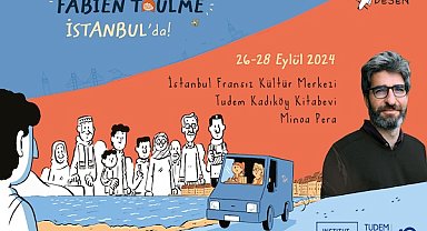 Desen Yayınları’nın ödüllü çizeri Fabien Toulme ilk kez Türkiye'de