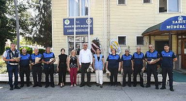 Emre, Mamak Zabıta Müdürlüğünü ziyaret etti