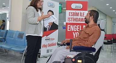 ESBİM, engelli vatandaşlara istihdam sağlıyor
