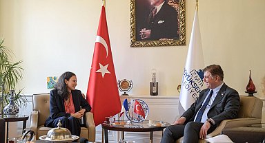 Fransa Başkonsolosu Fanton’dan Başkan Tugay’a ziyaret
