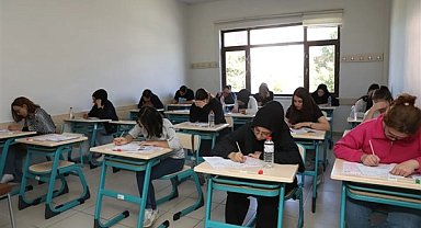 Genç KAYMEK, YKS Hazırlık Kursu için seviye tespit sınavı yaptı