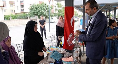Gürsu Belediyesi Maharetli Eller Çarşısı’nda el emeği ürünler satışa sunuldu