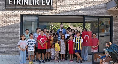 Gürsu’daki Etkinlik Evi çocukları ağırlamaya devam ediyor
