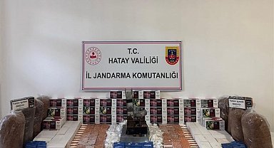 Hatay'da Jandarma ekiplerinden uyuşturucu operasyonu