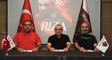 Hatayspor, Teknik Direktör Rıza Çalımbay ile sözleşme imzaladı