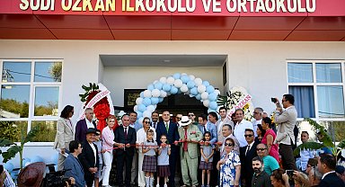 Hayırseverler tarafından Bodrum'da 51'inci okul açıldı