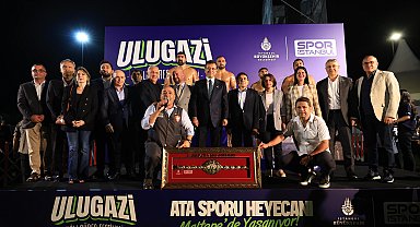 İmamoğlu, 4. Ulugazi Yağlı Güreş Festivali finaline katıldı