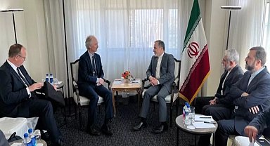 İran Dışişleri Bakanı Araghchi, BM Suriye Özel Temsilcisi Pederson ile görüştü