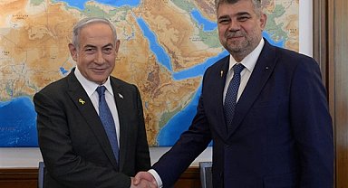 İsrail Başbakanı Netanyahu, Romanya Başbakanı Ciolacu ile bir araya geldi