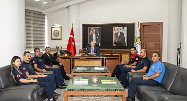 İtfaiye Daire Başkanlığından Başkan Er'e ziyaret
