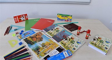 İzmir Büyükşehir Belediyesi’nden öğrencilere kırtasiye desteği