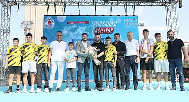Kağıthane Belediyesi, Sadabad Spor Sahası’nı yenileyerek hizmete açtı