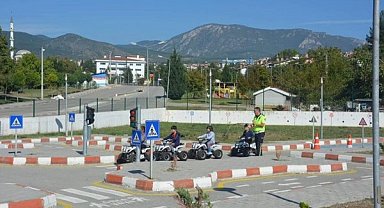 Karabük’te çocuklara trafik bilinci aşılandı