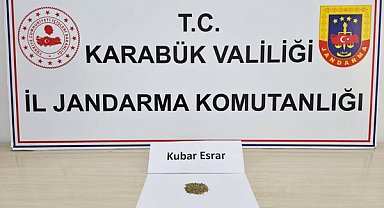 Karabük'te uyuşturucu operasyonu