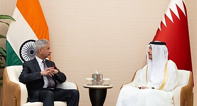 Katar Dışişleri Bakanı Al Sani, Hindistan Dışişleri Bakanı Jaishankar ile görüştü