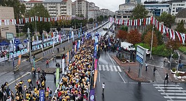 Kayseri'de 13 ülkenin sporcuları Uluslararası Yarı Maratonda buluştu