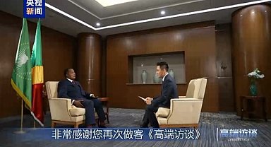 Kongo Cumhurbaşkanı Nguesso'dan CMG'ye özel röportaj