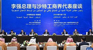 Li Qiang Suudi Arabistan'ın iş dünyasından temsilcilerle görüştü