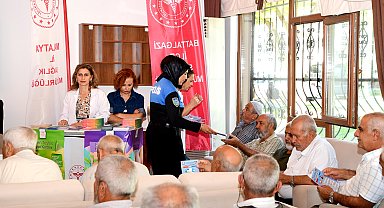 Malatya Büyükşehir Belediyesinden yaşlılara sağlık taraması