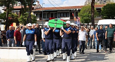 Muğla Büyükşehir Zabıta Daire Başkanı Gülen son yolculuğuna uğurlandı