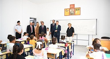 Muğla Valisi Akbıyık, Laçin İlkokulu’nun açılış törenine katıldı