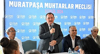 Muratpaşa Muhtarlar Meclisi toplantısı yapıldı